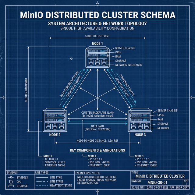移动服务器 MinIO 分布式集群部署方案
