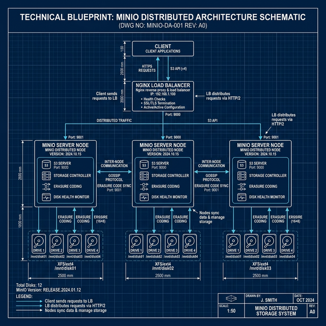 MinIO 分布式架构蓝图