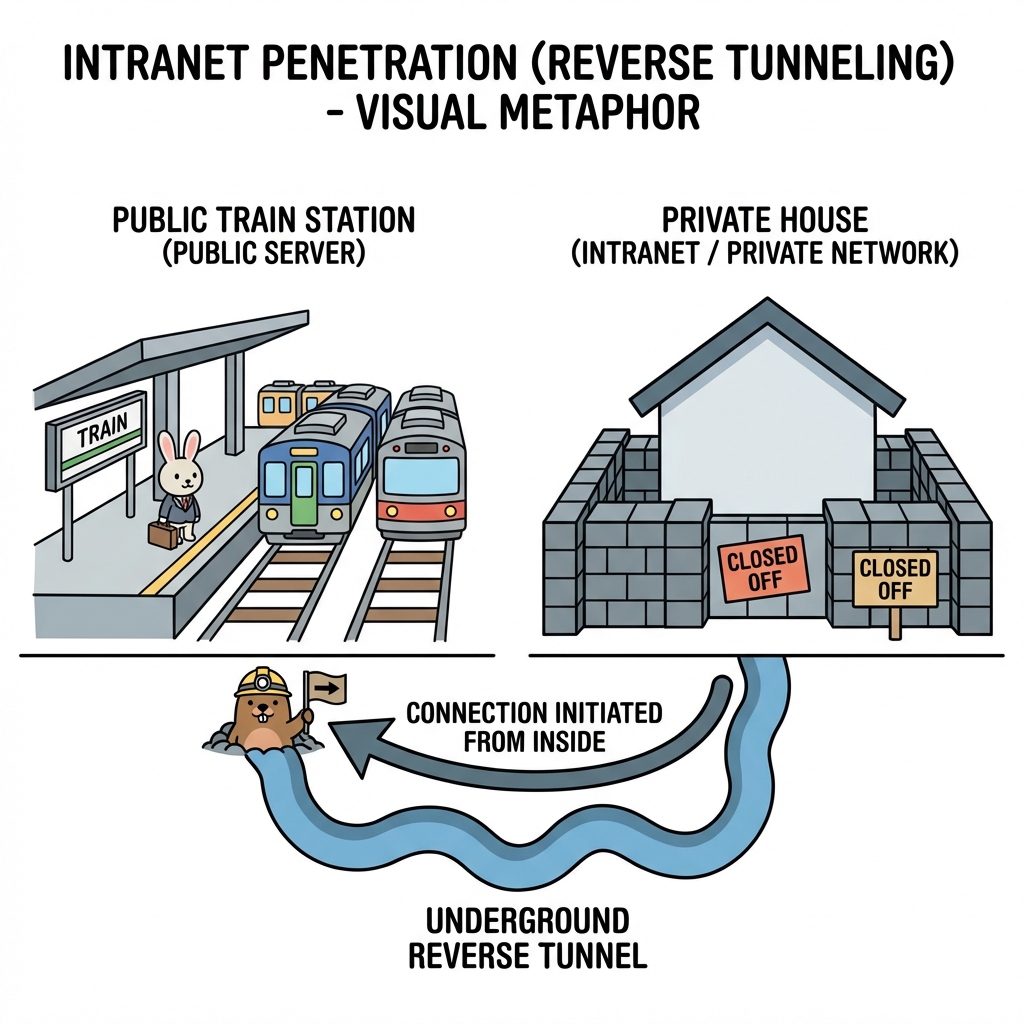 内网穿透示意图